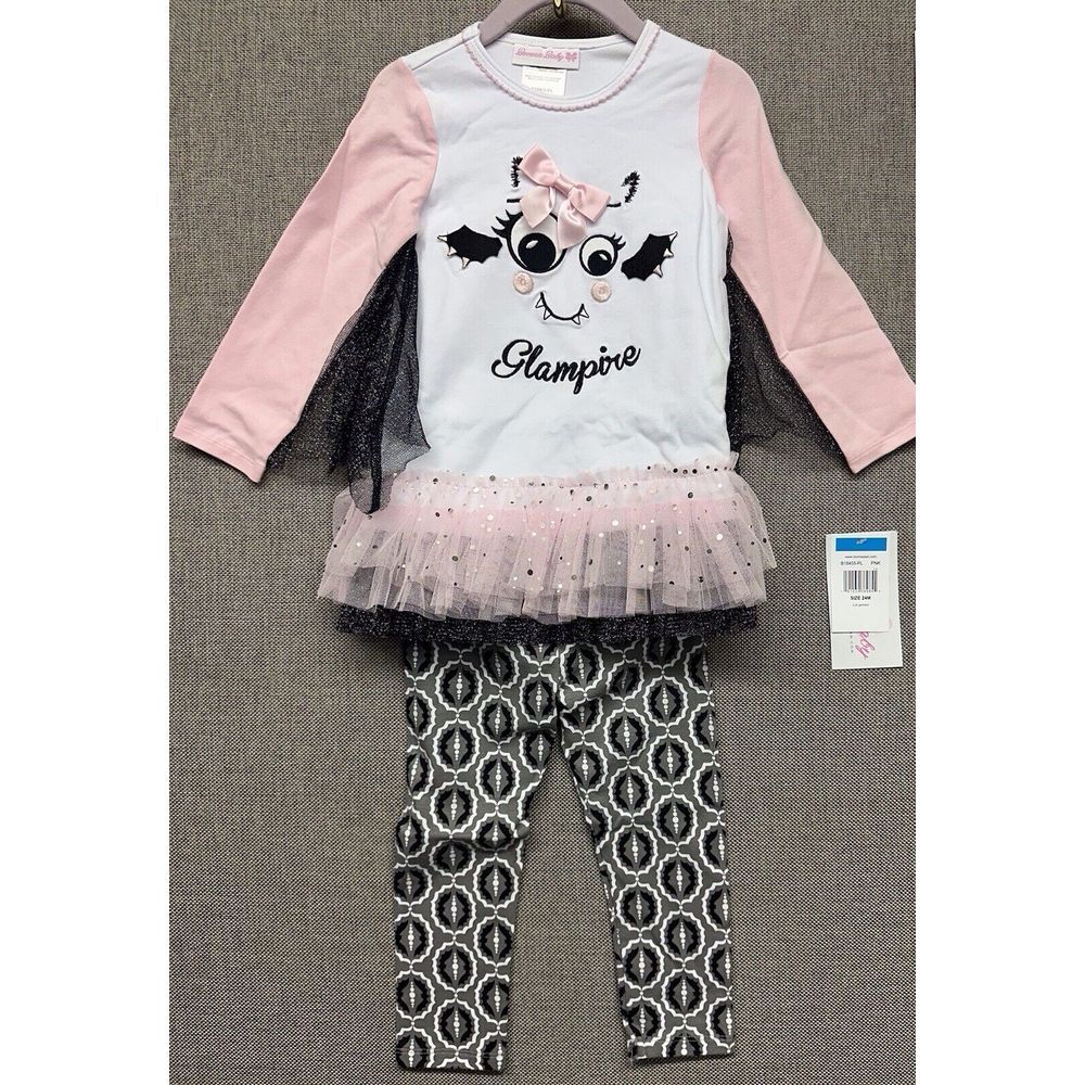 NEW BNWT Bonnie‎ Jean Baby Halloween Outfit Clothes Vampire Size 24 Months 24M